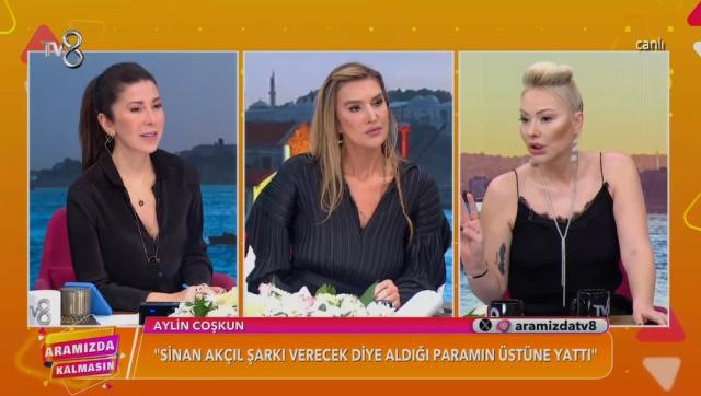 Aylin Coşkun, Sinan Akçıl'ı hedef aldı: Şarkı için benden 10 bin dolar alıp paramın üstüne yattı