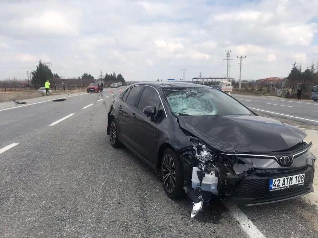 Adres sormak için araçtan inen sürücü hayatını kaybetti