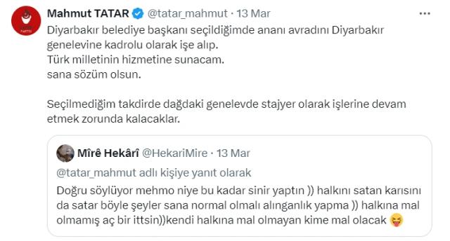 Küfürlü paylaşım, Zafer Partili büyükşehir adayını çılgına çevirdi