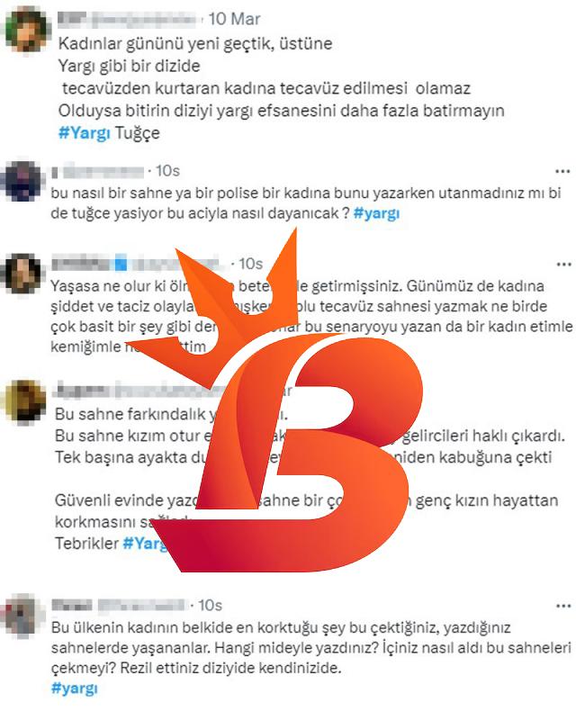 Yargı dizisinde Tuğçe'nin başına gelenler izleyicileri ayaklandırdı