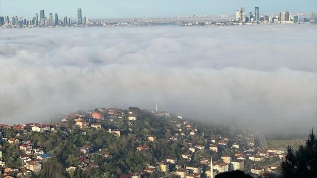 İstanbul'un kuzey kesimlerinde ve Boğaz genelinde sis etkili