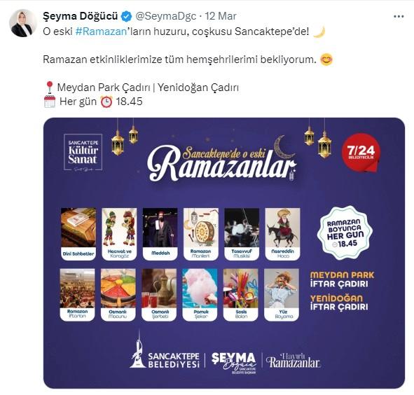 Belediye yönetiminin seçimde kaybetmesinin ardından iftar çadırının açılmaması tepkilere neden oldu