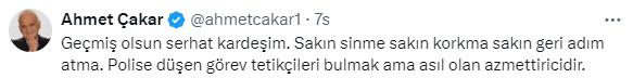 Ahmet Çakar'dan Serhat Akın mesajı: Beni vuranlar yakalanmadı ama seninkiler yakalanacak