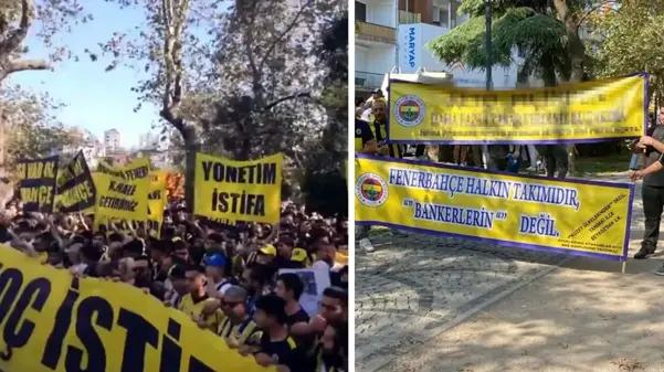 Fenerbahçeliler sokakta: Ali Koç ve Acun Ilıcalı'yı istifaya çağırıyorlar