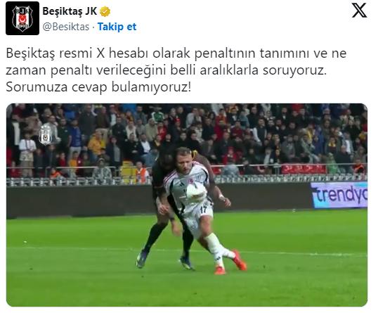 Peş peşe paylaşım yaptılar! Beşiktaş'tan maç sonrası olay Atilla Karaoğlan tepkisi