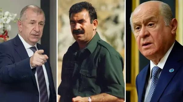 Bahçeli'nin Öcalan çağrısı Ümit Özdağ'ı küplere bindirdi