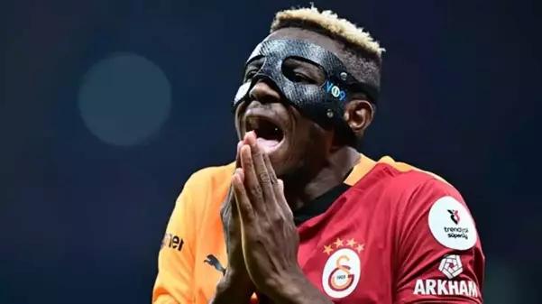 Galatasaray'a Victor Osimhen'den kötü haber