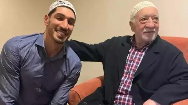 Hakan Şükür'ün ardından FETÖ'cü Enes Kanter'den de teröristbaşı Gülen için paylaşım geldi