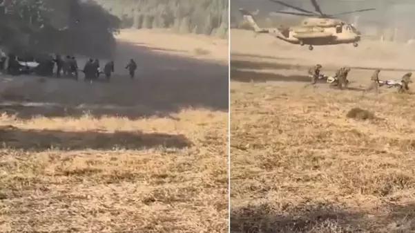 Hizbullah, Lübnan'da bir köye sızmaya çalışan İsrail askerlerinin bozguna uğradığı görüntüleri yayınladı